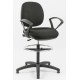 Ergo Line Fabric Draughtsman Chair